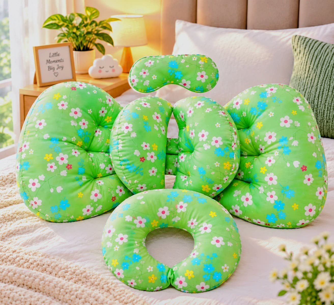 প্রিমিয়াম প্রেগন্যান্সি পিলো (Sweet Green)